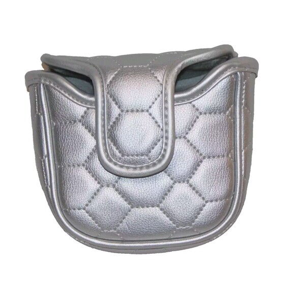 Spider Tour Golf SILVER Mallet Putter Headcover MAGNETIC Lid For TaylorMade - Picture 2 of 4